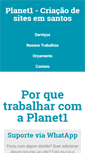 Mobile Screenshot of planet1.com.br