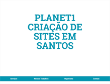 Tablet Screenshot of planet1.com.br